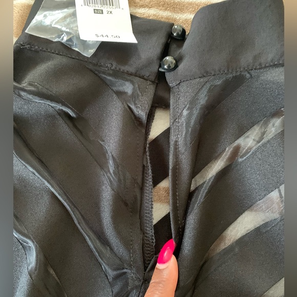 NWT Plus sheer bodysuit size XXL - Picture 6 of 7